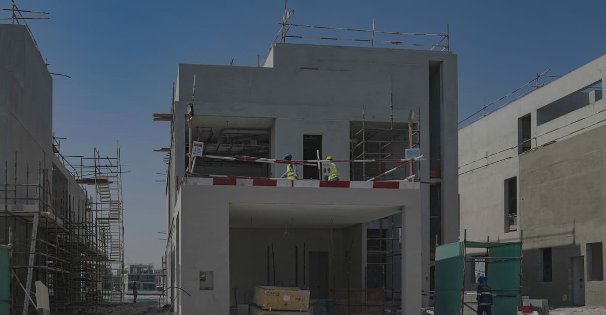 Palm Jebel Ali Villas construction progress