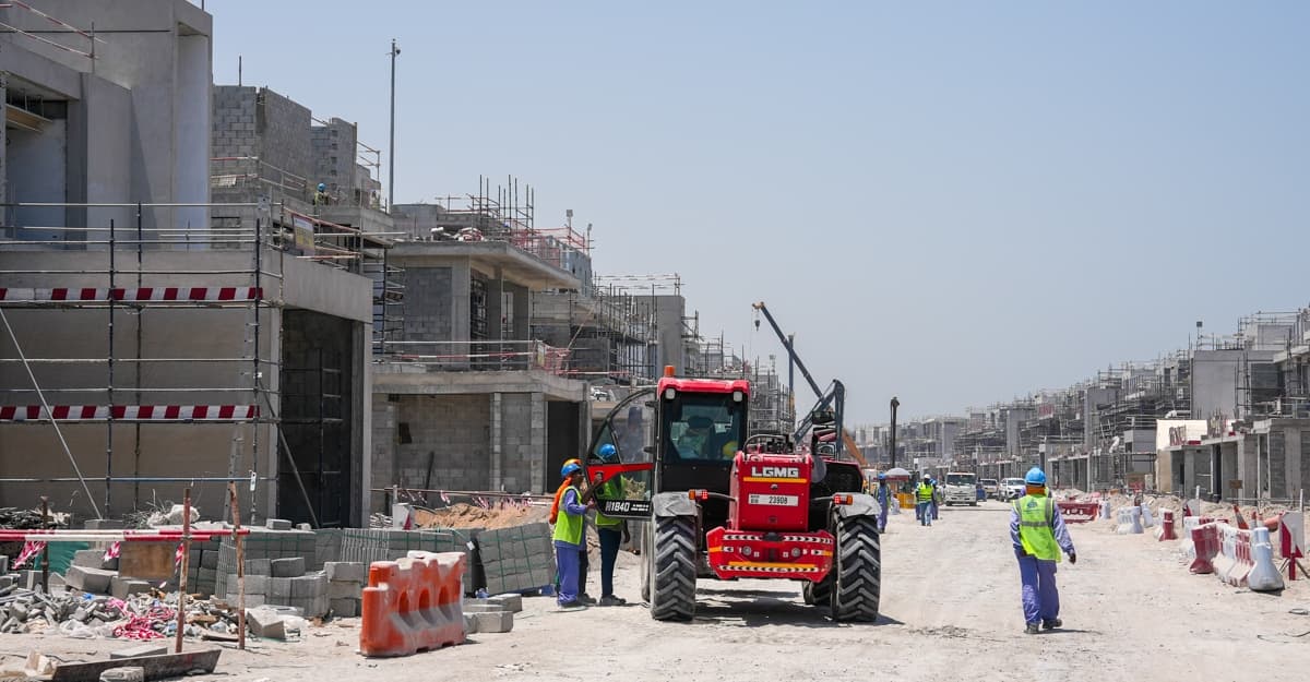 Palm Jebel Ali Villas construction progress
