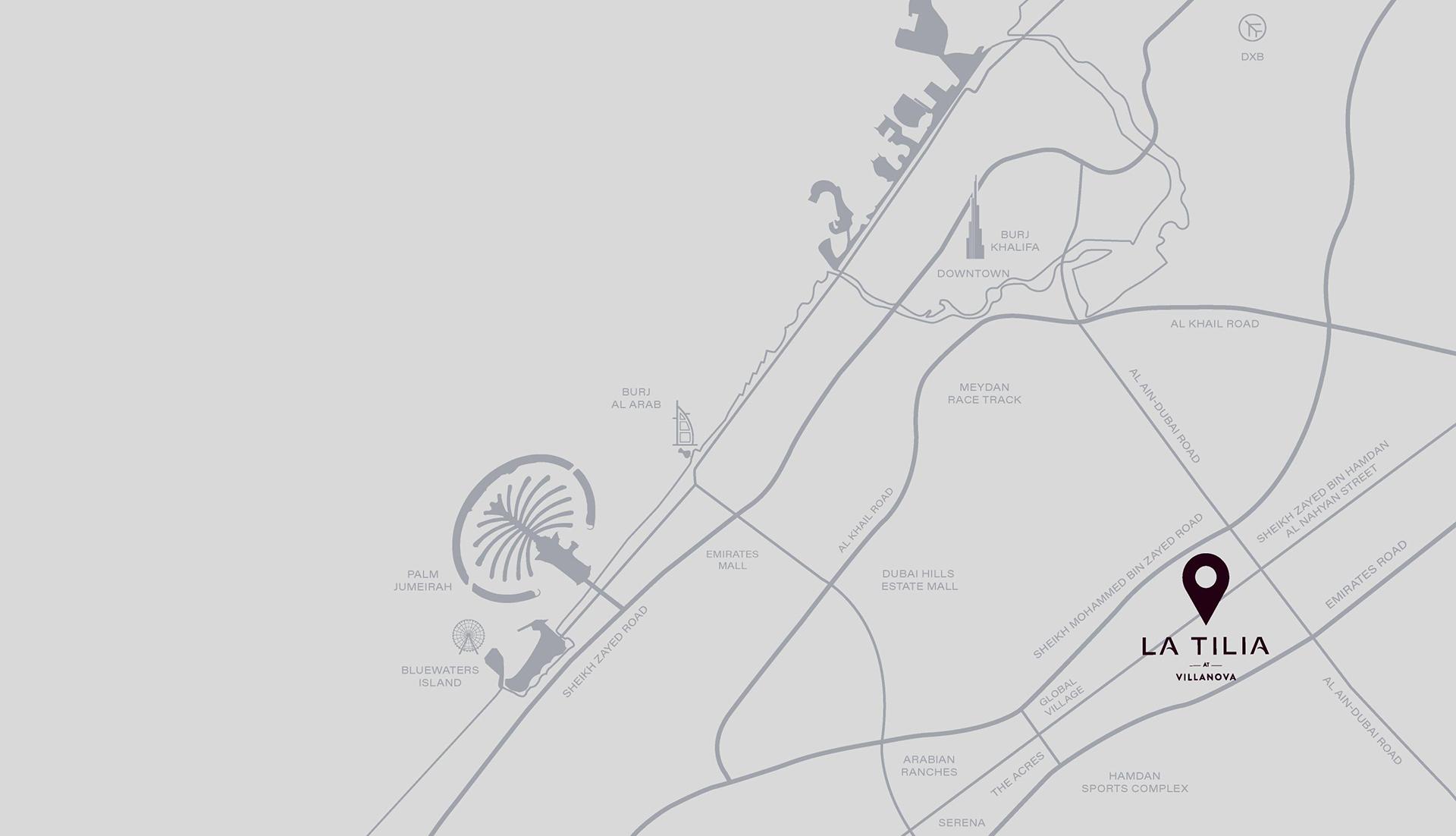 La Tilia connected in every direction